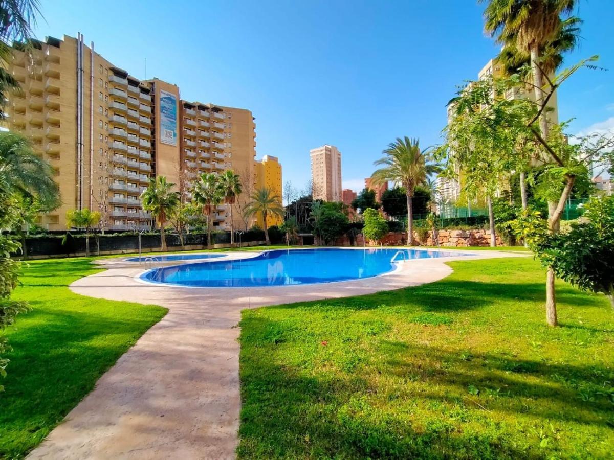 Apartamento Torre D'Oboe Vistas Al Mar 貝尼多姆 外观 照片