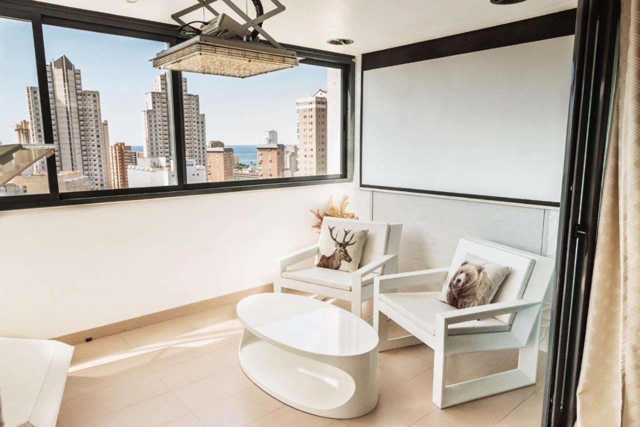 Apartamento Torre D'Oboe Vistas Al Mar 貝尼多姆 外观 照片